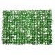 GloboStar® 78403 Artificial - Συνθετικό Τεχνητό Διακοσμητικό Πάνελ Φυλλωσιάς - Κάθετος Κήπος Γρασίδι Πράσινο Μ60 x Υ40 x Π4cm