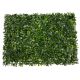 GLOBOSTAR® BUXUS 78410 Τεχνητό Πάνελ Φυλλωσιάς / Κάθετος Κήπος Πυξάρι & Ιαπωνική Δάφνη - Πράσινο - Μ60 x Π7 x Υ40cm