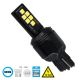 GloboStar® 81157 Λάμπα Αυτοκίνητου T20 - 7440 - W21W 2nd Generation Can-Bus Series LED 12 SMD 3030 8W 1200lm 360° DC 12V IP20 Ψυχρό Λευκό 6000K