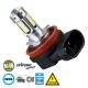GLOBOSTAR® H11 81418 Λάμπα H11 CANbus LED 9W 1080lm 360° DC 12V IP20 Ψυχρό Λευκό 6000K - 30 x Epistar SMD4014 Chip - Μ3.9 x Π3.1 x Υ4.9cm - 1 Χρόνο Εγγύηση