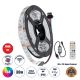 GLOBOSTAR® DIGISTRIP 90758 Σετ Ψηφιακής Pixel Addressable Ταινίας με RF Ασύρματο Χειριστήριο & Λειτουργία μέσω WiFi APP LED 36W/5m 2880lm/5m 120° DC 5V με USB 2.0 IP20 150 x SMD5050 Chip/5m 150 x Pixel/5m Πολύχρωμο RGB Dimmable SPI/TTL Protocol - Μ500 x Π