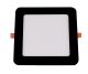 Led Χωνευτό Μαύρο Τετράγωνο Πάνελ 6W CCT