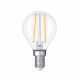 Led Λάμπα G45 E14 Filament Dimmable 4Watt Θερμό Λευκό