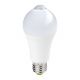 Led Λάμπα A60 E27 7W Με Αισθητήρα PIR Φυσικό Λευκό