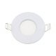 Φωτιστικό οροφής στρογγυλό panel Led χωνευτό 3watt Ψυχρό λευκό