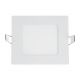 Φωτιστικό οροφής τετράγωνο panel Led χωνευτό 6watt Ψυχρό λευκό