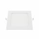 Φωτιστικό οροφής τετράγωνο panel Led χωνευτό 12watt Θερμό λευκό