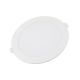 Led Backlit Χωνευτό Στρογγυλό Πάνελ 12W Ψυχρό Λευκό