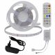 Led Strip Set Adapter + IR Controller + Remote RGB 30Leds 12W RGB