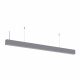 LED Linear Κρεμαστό Φωτιστικό Linkable 5 Χρόνια Εγγύηση 40W Ασημί Φυσικό Λευκό