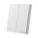 Set Διπλός Kinetic Ασύρματος RF Διακόπτης σε Λευκό & Controller