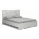 Κρεβάτι Efes Megapap χρώμα λευκό 160x200εκ.