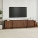 Έπιπλο τηλεόρασης Lowen Megapap χρώμα καρυδί milano 180x35x46,2εκ.