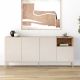 Μπουφές Cailin Megapap χρώμα sandstone - sepet oak 180x41,8x80εκ.