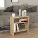 Τραπεζάκι βοηθητικό Silvanus Megapap χρώμα sapphire oak 51x17,5x49εκ.