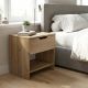Κομοδίνο Mida Megapap χρώμα sepet oak 45x40x52εκ.