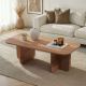 Τραπεζάκι σαλονιού Becaj Megapap χρώμα atlantic pine 120x60x41,4εκ.