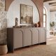 Μπουφές Aurelia Megapap χρώμα μόκα 180x45x80εκ.