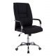 ΚΑΡΕΚΛΑ ΓΡΑΦΕΙΟΥ ANGEE HM1106.01 PU ΣΕ ΧΡΩΜΑ ΜΑΥΡΟ 58,5x70x120Υεκ