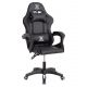 ΠΟΛΥΘΡΟΝΑ GAMING DARREN HM1203.04 ΜΑΥΡΟ-ΛΕΥΚΟ PVC 58.5x100x120Υεκ.