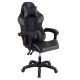 ΠΟΛΥΘΡΟΝΑ GAMING DARREN HM1203.10 ΜΑΥΡΟ-ΓΚΡΙ PVC 60x60x120Υεκ.