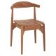 ΚΑΡΕΚΛΑ ΤΡΑΠΕΖΑΡΙΑΣ ΕΞ.ΧΩΡΟΥ DONNY HM6378 ΞΥΛΟ TEAK 52x54x74Υεκ.