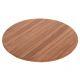 ΕΠΙΦΑΝΕΙΑ ΤΡΑΠΕΖΙΟΥ ΣΤΡΟΓΓΥΛΗ HM18134 ΞΥΛΟ TEAK--ΦΥΣΙΚΟ Φ80x4(πάχος)εκ.