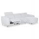 ΚΑΝΑΠΕΣ ΔΕΞΙΑ ΓΩΝΙΑ 3Θ ΜΕ RECLINE VALENTE HM3317.01R ΑΝΟΙΧΤΟ ΓΚΡΙ ΥΦΑΣΜΑ 275x160x104Yεκ