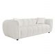 ΚΑΝΑΠΕΣ 3-ΘΕΣΙΟΣ LYKKE HM3323.02 ΕΚΡΟΥ ΥΦΑΣΜΑ 229x89x70Υεκ