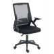 ΚΑΡΕΚΛΑ ΓΡΑΦΕΙΟΥ ZENITH HM1225.01 PP & MESH ΥΦΑΣΜΑ--ΜΑΥΡΟ 60x60x92-100Υεκ