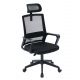 ΚΑΡΕΚΛΑ ΓΡΑΦΕΙΟΥ VELOCITY HM1229.01 ΜΑΥΡO MESH & PP 61x62x123Υεκ
