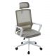 ΚΑΡΕΚΛΑ ΓΡΑΦΕΙΟΥ VELOCITY HM1229.02 ΛΕΥΚΟ PP--ΑΝΟΙΧΤΟ ΓΚΡΙ MESH 61x62x123Υεκ