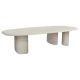 ΤΡΑΠΕΖΙ ΤΡΑΠΕΖΑΡΙΑΣ FIBER CEMENT ΟΒΑΛ GLEN HM6598.02 ΜΠΕΖ 260x95x75Υεκ