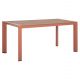 ΤΡΑΠΕΖΙ ΕΞΩΤ.ΧΩΡΟΥ GOYA HM6059.08 ΑΛΟΥΜΙΝΙΟ ΣE TERRACOTTA & POLYWOOD 160X80Χ75Υεκ.