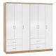 ΝΤΟΥΛΑΠΑ 6ΦΥΛΛΗ CAESAR HM21236.02 ΜΕΛΑΜΙΝΗ SONAMA & ΛΕΥΚΟ 180x42,5Χ181Υεκ.