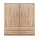 ΣΕΤ 2 ΤΜΧ ΝΤΟΥΛΑΠΑ 4ΦΥΛΛΗ ΜΕ 4 ΣΥΡΤΑΡΙΑ SONAMA 160X42X181 HM11349.02