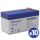 ULTRACELL - 10άδα Μπαταρίες 12V 1.3Ah