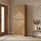 Παπουτσοθήκη-ντουλάπι Kebell pakoworld σε oak απόχρωση 71x41.5x180.4εκ