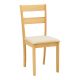ΣΕΤ 2 TMX Καρέκλα Dallan pakoworld rubberwood σε φυσική απόχρωση 40x47.5x89εκ