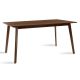 Τραπέζι Benson pakoworld MDF σε καρυδί απόχρωση 150x90x75εκ