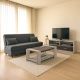 Φοιτητικό πακέτο επίπλων σαλονιού New Living pakoworld σετ 3 τμχ