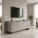 Έπιπλο τηλεόρασης Beldon pakoworld γκρι 150x42x55εκ