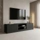 Έπιπλο τηλεόρασης Lemardo pakoworld μαύρο 180x40x40εκ