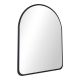 Καθρέπτης Selene pakoworld μαύρο MDF 46x1.2x60 εκ