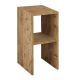 Κομοδίνο Deseo pakoworld σε oak απόχρωση 30x30x60εκ