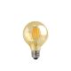 Λαμπτήρας LED G80 Bulb pakoworld 4W E27 2700K 200-220V amber
