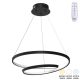Φωτιστικό οροφής Rexon pakoworld led μέταλλο μαύρο Φ49x12εκ