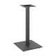 Βάση τραπεζιού Bar Batan pakoworld μεταλλική σε μαύρη απόχρωση 40x40x94εκ