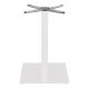 Βάση τραπεζιού Thonor pakoworld μεταλλική σε λευκή απόχρωση 48x48x73εκ