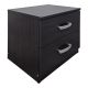 Κομοδίνο Athos pakoworld σε wenge απόχρωση 48x40x41.5εκ